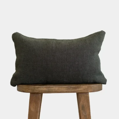 Housse De Coussin Vert Olive Foncé
